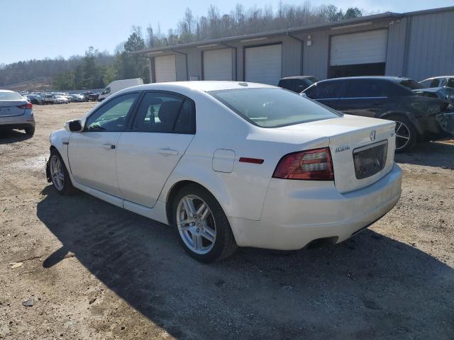 19UUA662X8A010374 - 2008 ACURA TL WHITE photo 2