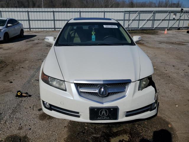 19UUA662X8A010374 - 2008 ACURA TL WHITE photo 5