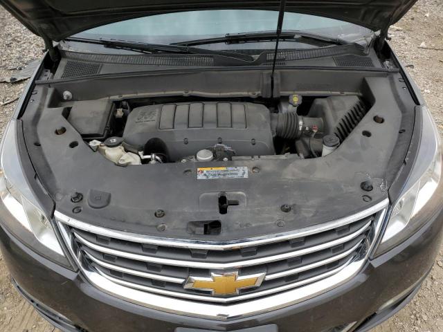 1GNKRGKD0FJ356448 - 2015 CHEVROLET TRAVERSE LT CHARCOAL photo 12