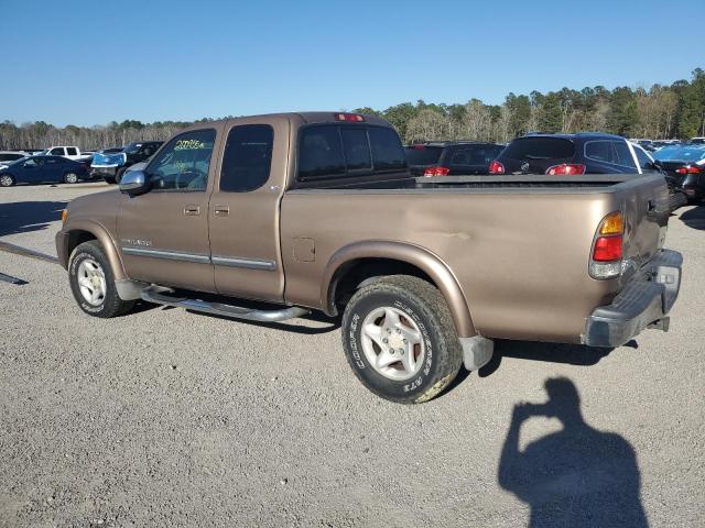 5TBRT34154S454176 - 2004 TOYOTA TUNDRA ACCESS CAB SR5 GOLD photo 2