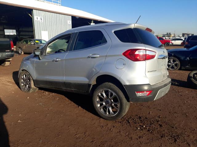 MAJ3S2KE7KC252153 - 2019 FORD ECOSPORT TITANIUM SILVER photo 2