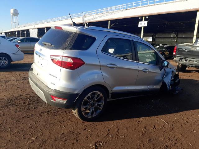 MAJ3S2KE7KC252153 - 2019 FORD ECOSPORT TITANIUM SILVER photo 3