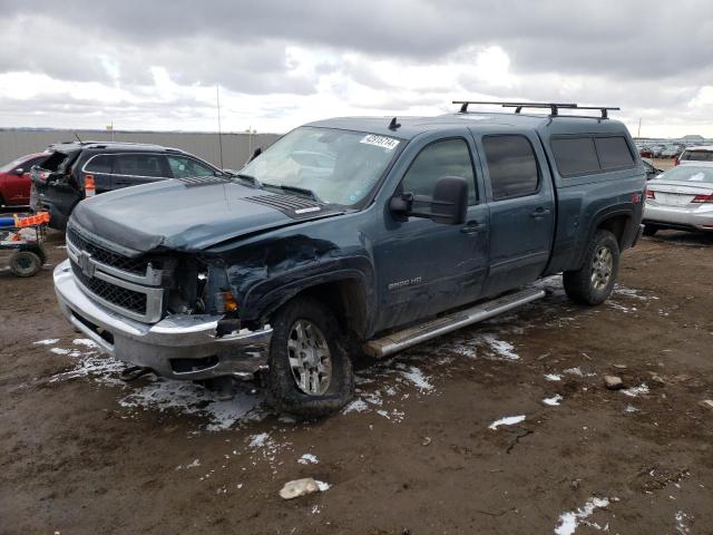 1GC1KXC87BF155248 - 2011 CHEVROLET SILVERADO K2500 HEAVY DUTY LT BLUE photo 1