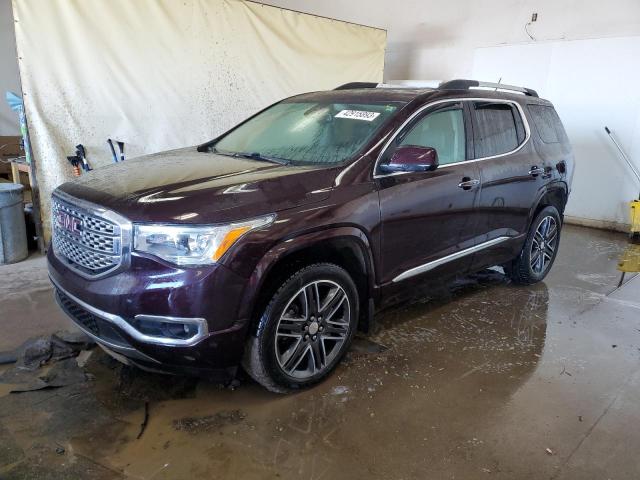 1GKKNXLS8HZ300249 - 2017 GMC ACADIA DENALI BURGUNDY photo 1