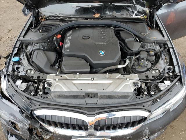 3MW5R7J09M8B66495 - 2021 BMW 330XI Grafit foto 11