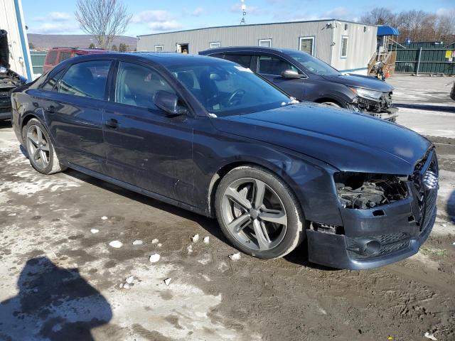 WAU44AFD7JN000195 - 2018 AUDI A8 L QUATTRO BLUE photo 4