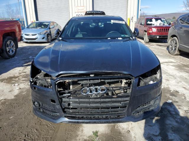 WAU44AFD7JN000195 - 2018 AUDI A8 L QUATTRO BLUE photo 5