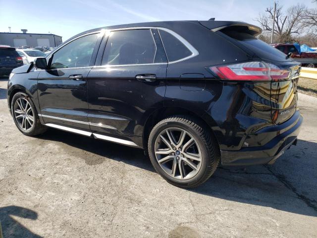 2FMPK4K99KBB76022 - 2019 FORD EDGE TITANIUM BLACK photo 2