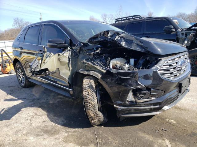 2FMPK4K99KBB76022 - 2019 FORD EDGE TITANIUM BLACK photo 4