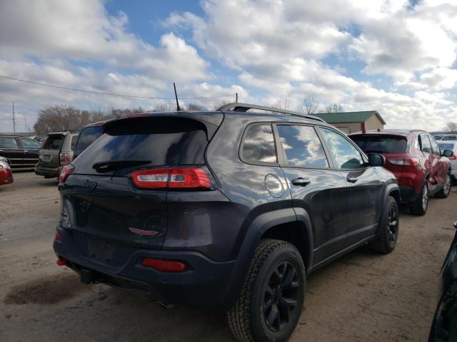1C4PJMBS1GW157352 - 2016 JEEP CHEROKEE TRAILHAWK 灰色 照片 3
