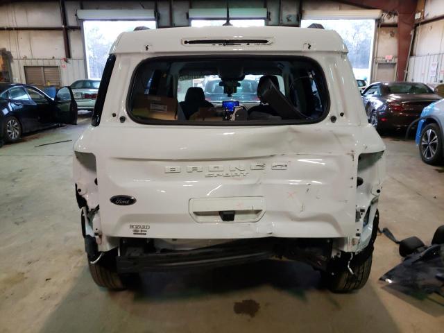 3FMCR9B63MRA92344 - 2021 FORD BRONCO SPO BIG BEND WHITE photo 6