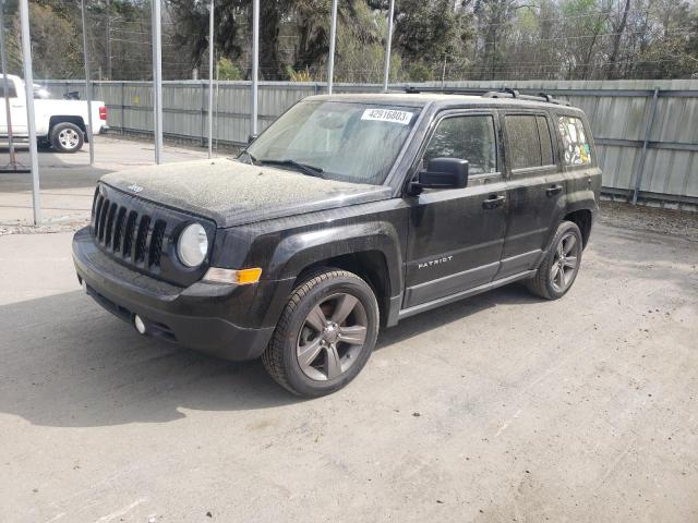 1C4NJPFA0FD172123 - 2015 JEEP PATRIOT LATITUDE BLACK photo 1