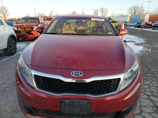 5XXGM4A74CG032362 - 2012 KIA OPTIMA LX RED photo 5