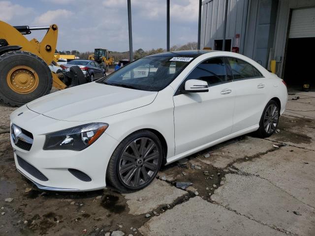 WDDSJ4GBXJN584924 - 2018 MERCEDES-BENZ CLA 250 4MATIC WHITE photo 1