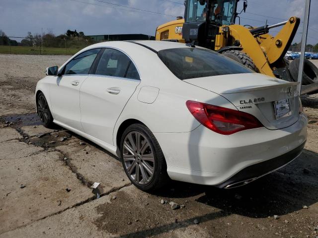 WDDSJ4GBXJN584924 - 2018 MERCEDES-BENZ CLA 250 4MATIC WHITE photo 2