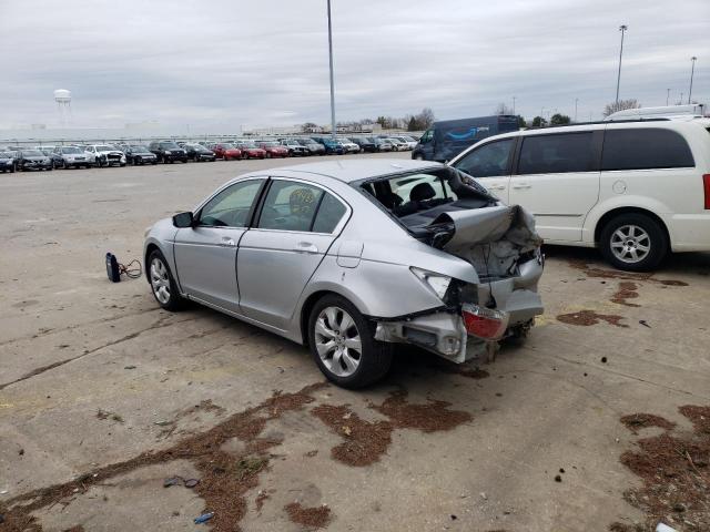 1HGCP26869A034485 - 2009 HONDA ACCORD EXL SILVER photo 2