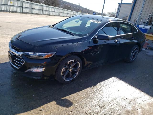 1G1ZD5ST5NF177432 - 2022 CHEVROLET MALIBU LT BLACK photo 1