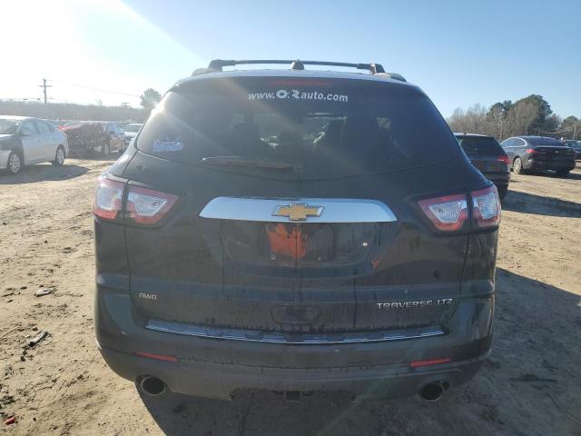 1GNKVJKD0GJ123180 - 2016 CHEVROLET TRAVERSE LTZ BLACK photo 6