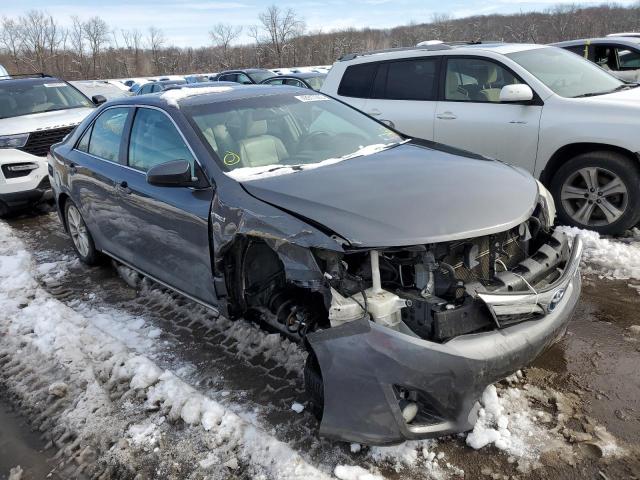 4T1BD1FK3CU046118 - 2012 TOYOTA CAMRY HYBRID GRAY photo 4