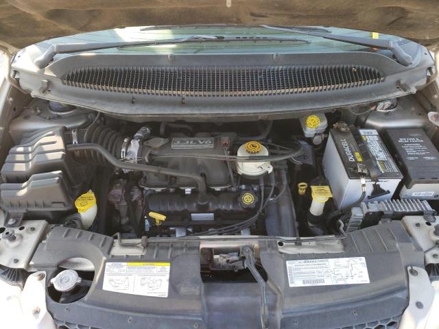 1B4GP45382B642328 - 2002 DODGE CARAVAN SPORT TAN photo 11