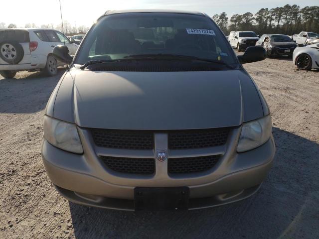 1B4GP45382B642328 - 2002 DODGE CARAVAN SPORT TAN photo 5