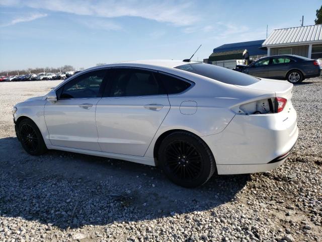 3FA6P0HD3ER376671 - 2014 FORD FUSION SE WHITE photo 2