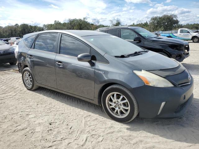 JTDZN3EU8C3153668 - 2012 TOYOTA PRIUS V GRAY photo 4