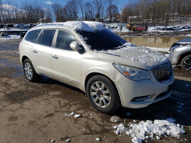 5GAKVCKD9FJ200259 - 2015 BUICK ENCLAVE WHITE photo 4