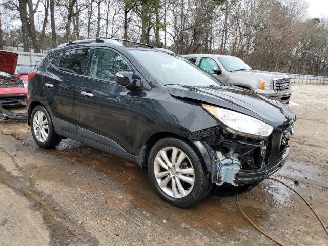 KM8JU3AC7BU295043 - 2011 HYUNDAI TUCSON GLS BLACK photo 4