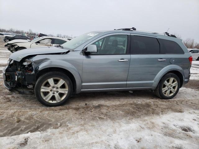 3D4PH6FV9AT130606 - 2010 DODGE JOURNEY R/T BLUE photo 1