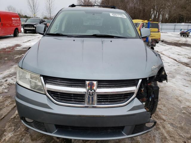 3D4PH6FV9AT130606 - 2010 DODGE JOURNEY R/T BLUE photo 5