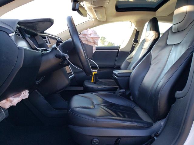 5YJSA1H16EFP47958 - 2014 TESLA MODEL S თეთრი ფოტო 7