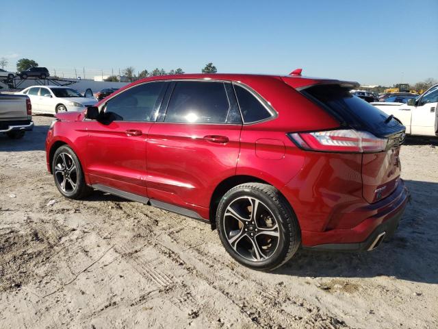 2FMPK4AP4KBC47921 - 2019 FORD EDGE ST RED photo 2