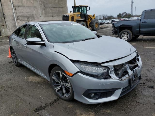 19XFC1F91GE013354 - 2016 HONDA CIVIC TOURING SILVER photo 4