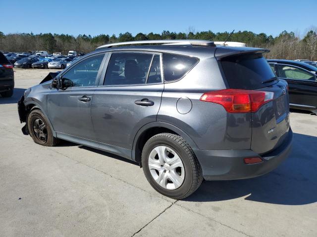 JTMZFREV8FD061595 - 2015 TOYOTA RAV4 LE GRAY photo 2