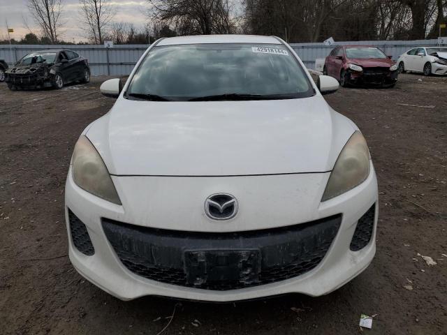 JM1BL1UF5C1602704 - 2012 MAZDA 3 I WHITE photo 5