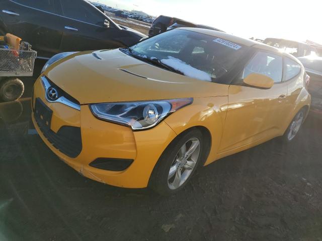 KMHTC6AD2FU226062 - 2015 HYUNDAI VELOSTER YELLOW photo 1