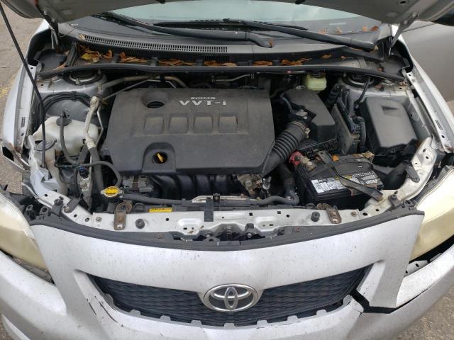 JTDBL40E999047765 - 2009 TOYOTA COROLLA BASE 银色 照片 11