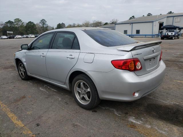 JTDBL40E999047765 - 2009 TOYOTA COROLLA BASE 银色 照片 2