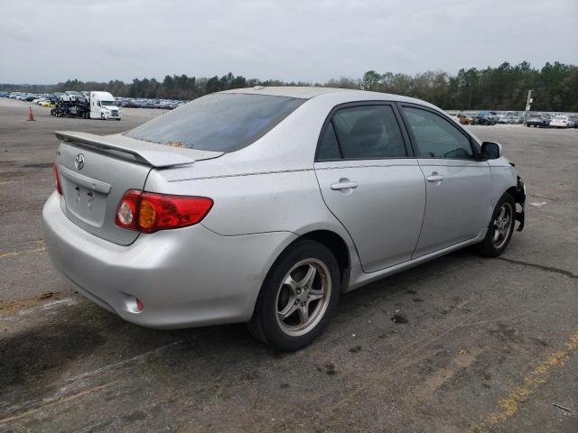 JTDBL40E999047765 - 2009 TOYOTA COROLLA BASE SILVER photo 3