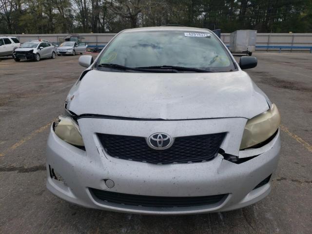 JTDBL40E999047765 - 2009 TOYOTA COROLLA BASE 银色 照片 5