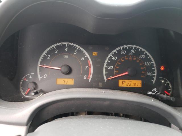 JTDBL40E999047765 - 2009 TOYOTA COROLLA BASE 银色 照片 9