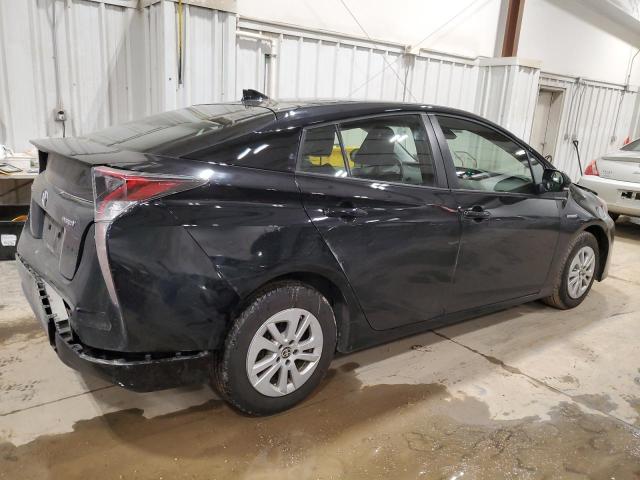 JTDKBRFU0J3600762 - 2018 TOYOTA PRIUS BLACK photo 3