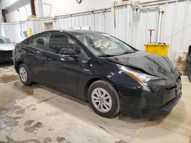 JTDKBRFU0J3600762 - 2018 TOYOTA PRIUS BLACK photo 4