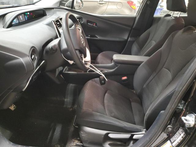 JTDKBRFU0J3600762 - 2018 TOYOTA PRIUS შავი ფოტო 7