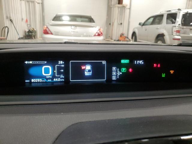 JTDKBRFU0J3600762 - 2018 TOYOTA PRIUS შავი ფოტო 9