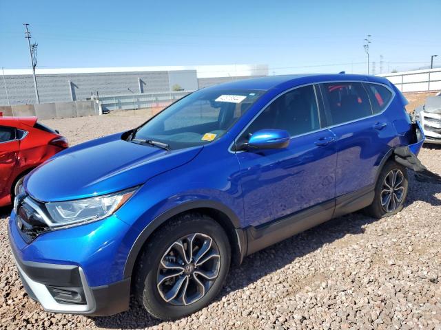 7FARW1H83LE012059 - 2020 HONDA CR-V EXL BLUE photo 1