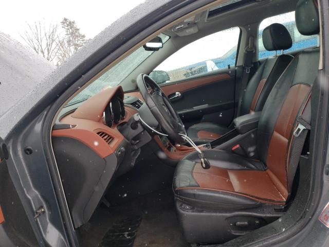 1G1ZK577384178693 - 2008 CHEVROLET MALIBU LTZ ნაცრისფერი ფოტო 7