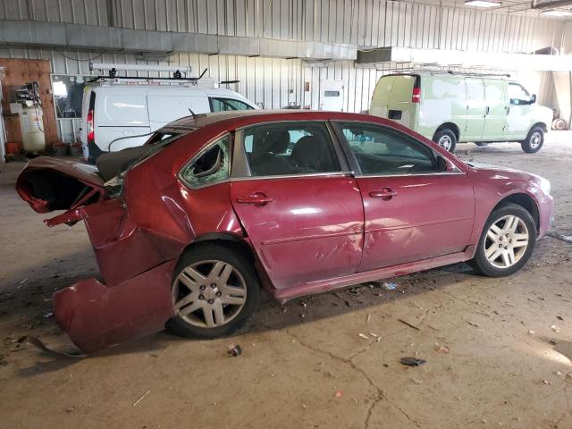 2G1WB5EK9A1189001 - 2010 CHEVROLET IMPALA LT MAROON photo 3