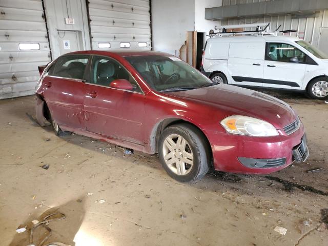 2G1WB5EK9A1189001 - 2010 CHEVROLET IMPALA LT MAROON photo 4